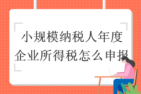 小規(guī)模納稅人年度企業(yè)所得稅怎么申報(bào)