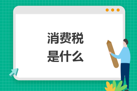 消費(fèi)稅是什么